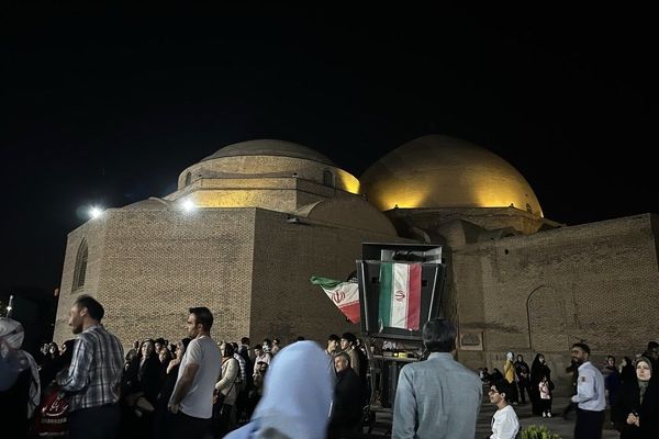 شکوه جشن «مهمانی امت احمد» در مسجد کبود تبریز