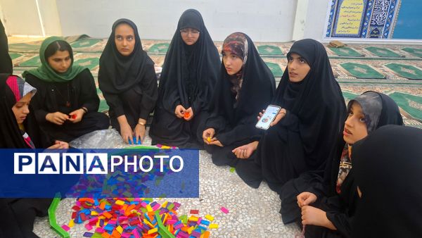 برگزاری مسابقه چالشی دومینو دانش‌آموزان دختر شهرستان لنده