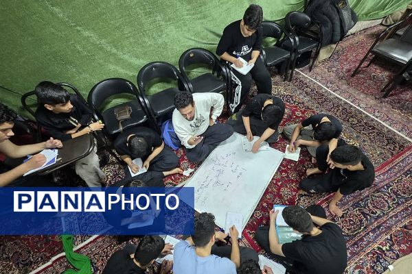 مراسم اختتامیه اعتکاف دانش آموزی در ناحیه دو شهرری 