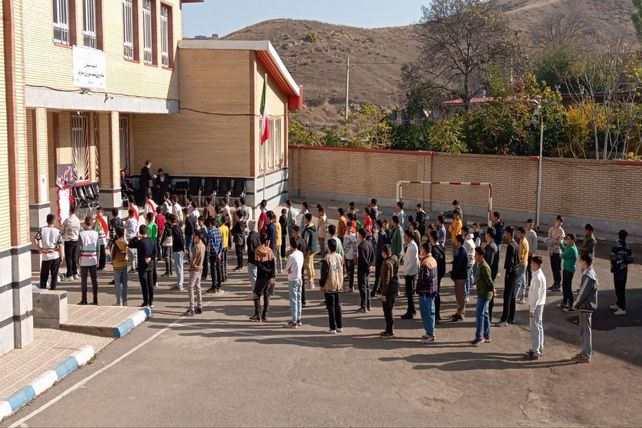 انتخابات شورای دانش‌آموزی در مدارس خدا آفرین 