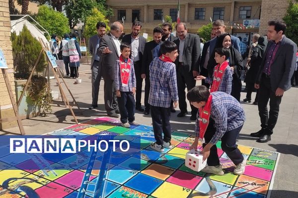 مانور مهارت‌های تشکیلاتی سازمان دانش‌آموزی ناحیه ۳ شیراز