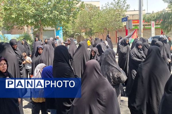 برگزاری راهپیمایی شهروندان در ناحیه یک شهرری