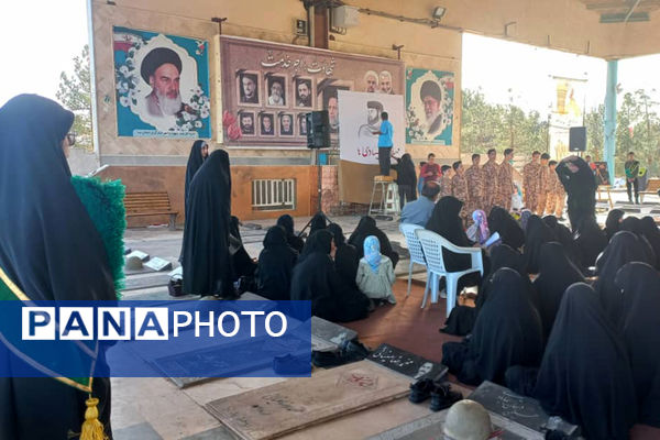 برگزاری اولین سالگرد شهادت شهید دهه هشتادی مدافع امنیت 