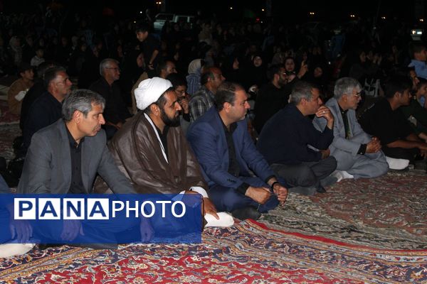 تئاتر دلدادگی در مکان سلسله الذهب نیشابور در شب هفتم محرم 