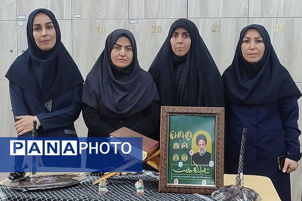 یاد و خاطره شهدای خدمت در مدرسه فرهنگ در اولین سالگرد شهادت شهدای خدمت