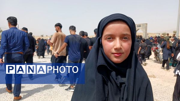 مراسم عاشورای حسینی در گلزار شهدای شهرستان لنده