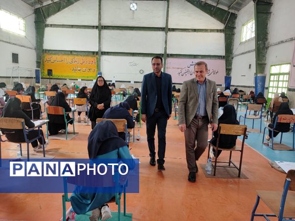 بازدید مدیر آموزش و پرورش سملقان از آزمون های ورودی مدارس تیزهوشان