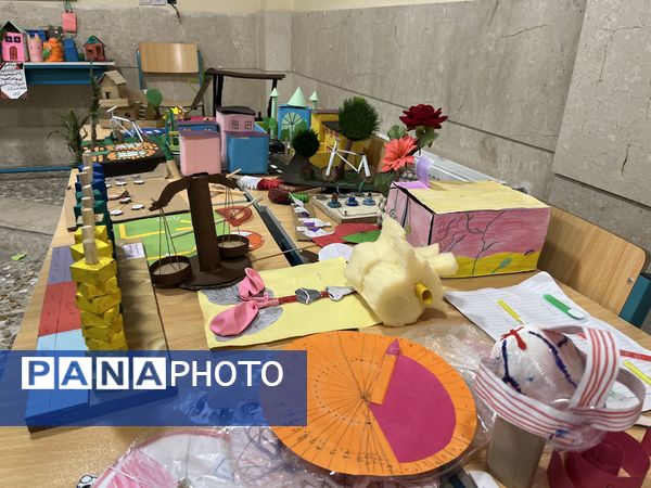 برپایی نمایشگاه بازی، یادگیری و خلاقیت در آموزشگاه مهین بانو علاقبند ملارد