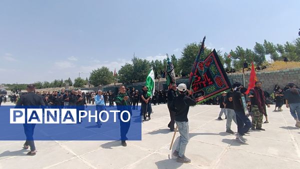 مراسم تاسوعای حسینی در آستانه سید سلطان فقیه‌الدین