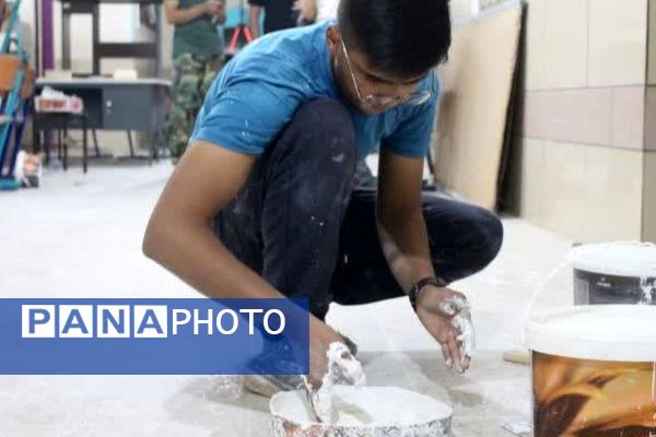 اردوی جهادی نوجوانان گروه جهادی پهلوان بی مزار 
