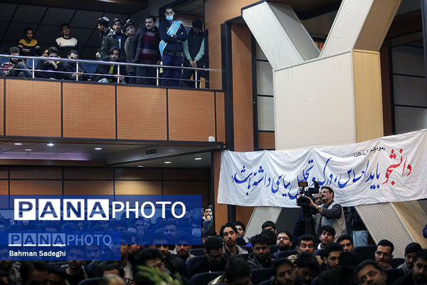 گرامیداشت روز دانشجو با حضور سخنگوی دولت در دانشگاه تربیت دبیر شهید رجایی