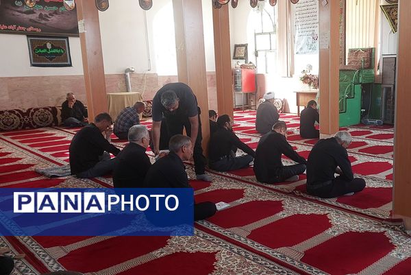 مراسم عزاداری صبح عاشورا 1404 در روستای جعفرآباد بوانات