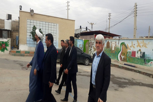 بازدید ناظران استانی از ستاد اسکان فرهنگیان دشتستان