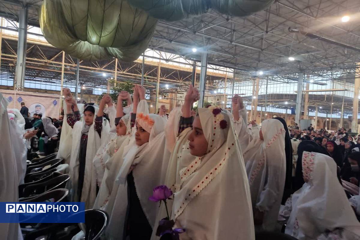 جشن تکلیف و مراسم روزه اولیها در مسجد الشهدا شیراز
