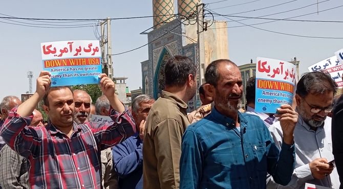 راهپیمایی «جمعه‌ خشم و نصر» در شهر بن
