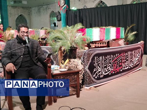 تشییع پیکر مطهر شهدای گمنام در سرار شهرستان برخوار