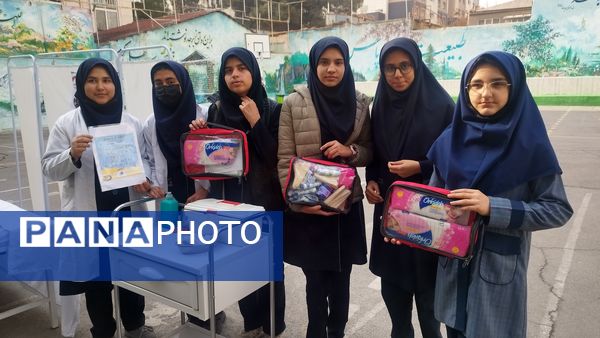 مانور زلزله با صحنه های واقعی در دبیرستان شاهد تکتم