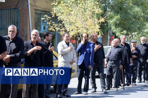 ملکان در سوگ خورشید خراسان