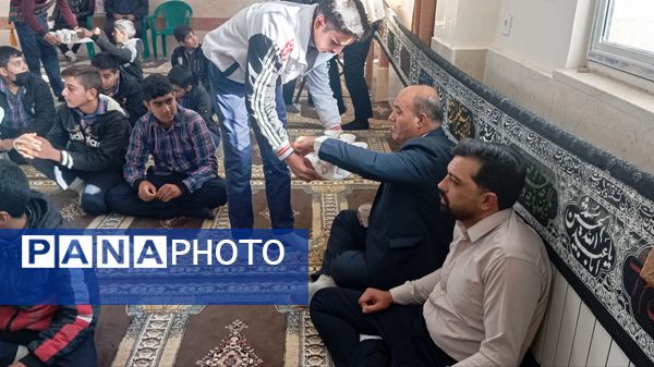 مراسم عزاداری دهه فاطمیه در دبیرستان ابن‌ سینا شهرستان بن 