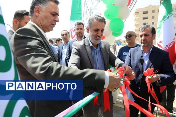 آیین افتتاحیه فاز اول بوستان سلامت باقرشهر 