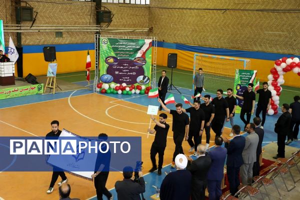 لیگ ورزشی دانشگاه فرهنگیان؛ شور و نشاط دانشجومعلمان با یاد شهدای اقتدار