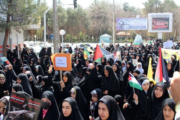 راهپیمایی روز جهانی قدس در شهرستان چناران