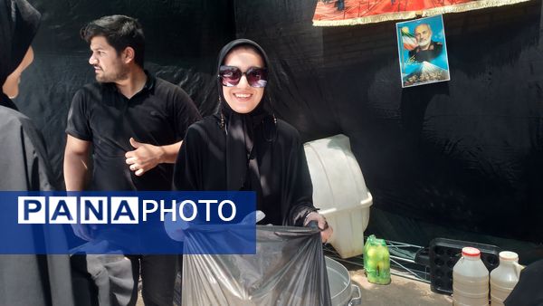 پیاده‌روی جاماندگان اربعین در شهرستان بیرجند