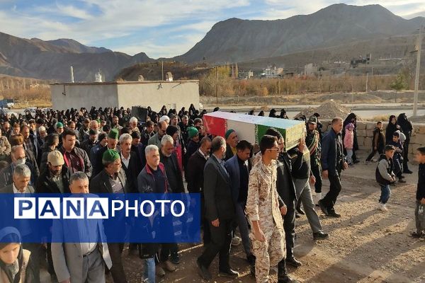 حضور شهید گمنام فاطمی در شهر بار نیشابور