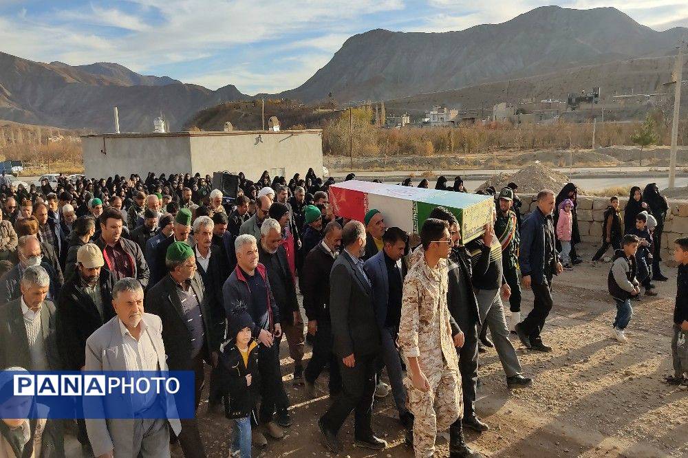 حضور شهید گمنام فاطمی در شهر بار نیشابور