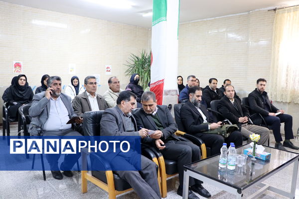 برگزاری آیین خشت‌گذاری هنرستان 6 کلاسه خیری ،مشارکتی حضرت مهدی (عج)در ناحیه 4 کرج
