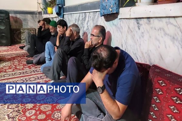 عزاداری شب هشتم ماه محرم در شهر بار 