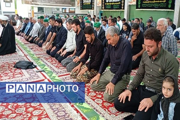 اقامه نماز جمعه در اول ماه محرم در مسجد جامع شهر بار 