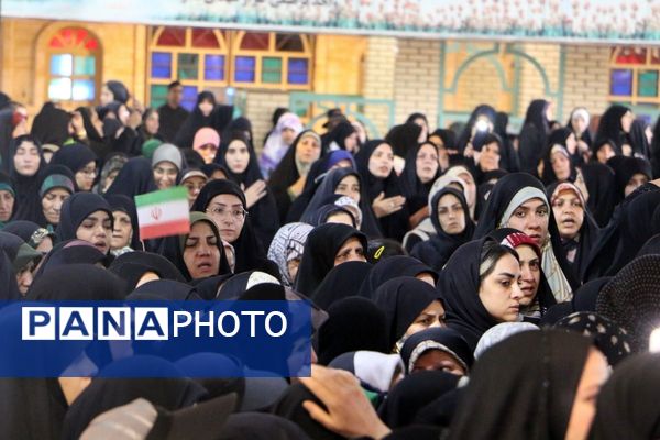 مردم ملارد در سوگ شهید بهزاد کاشفی،شهید مدافع وطن 