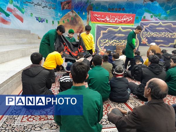 نشست صمیمانه خادمان افتخاری چایخانه حضرت قاسم بن الحسن(ع) در مشهد مقدس