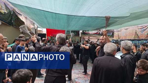 مراسم عاشورای حسینی در انگورستان ملک اصفهان