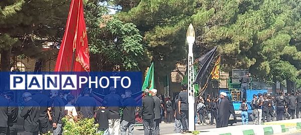 راهپیمایی جاماندگان اربعین حسینی در باخرز 