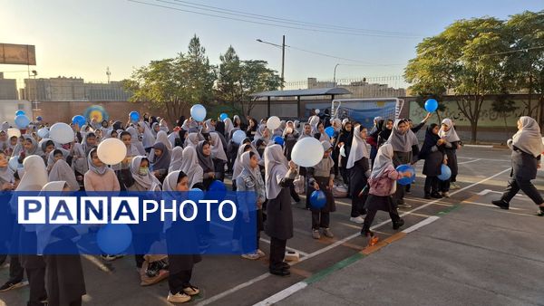 افتتاحیه سفیران سلامت در دبستان هاشمی رفسنجانی