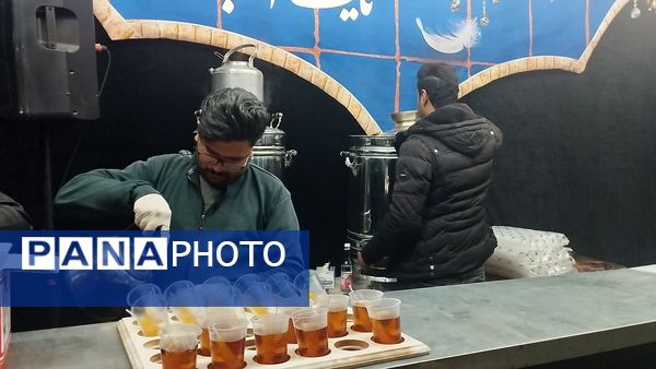 برپایی موکب به مناسبت شهادت امام موسی کاظم (ع) در خلیل آباد