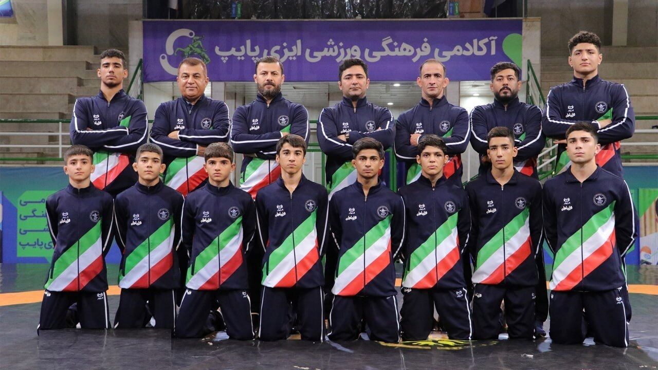 ایران  قهرمان رقابت‌های کشتی فرنگی نونهالان آسیا شد 