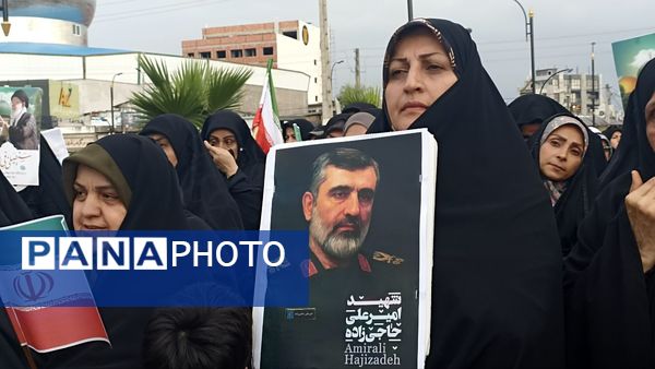 تجمعات پرشور مردم شهرستان محمودآباد برای عملیات وعده صادق۳