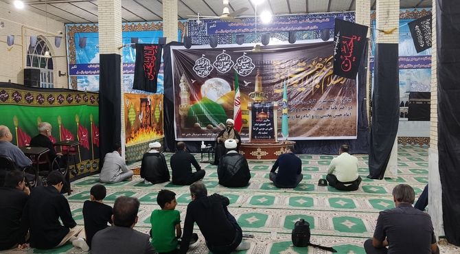 عاشقان شاه خراسان در سوگواری شهادتش 