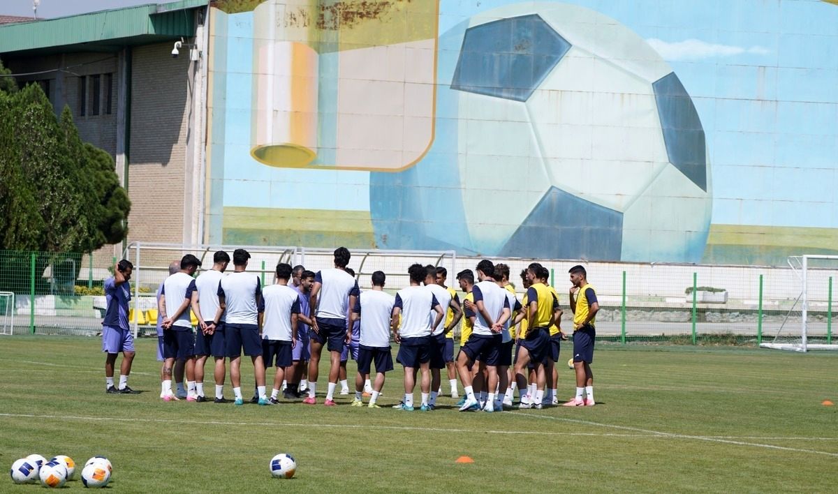 دیدار تدارکاتی امیدهای فوتبال ایران با مردان دیار نصف جهان