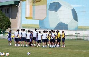 دیدار تدارکاتی امیدهای فوتبال ایران با مردان دیار نصف جهان