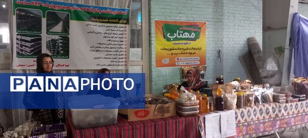 نمایشگاه صنایع دستی بانوان در مصلی امام خامنه‌ای شهرستان شیروان
