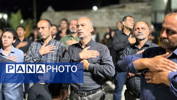 شام غریبان امام حسین (ع) در روستای گل‌افشان قائمشهر 