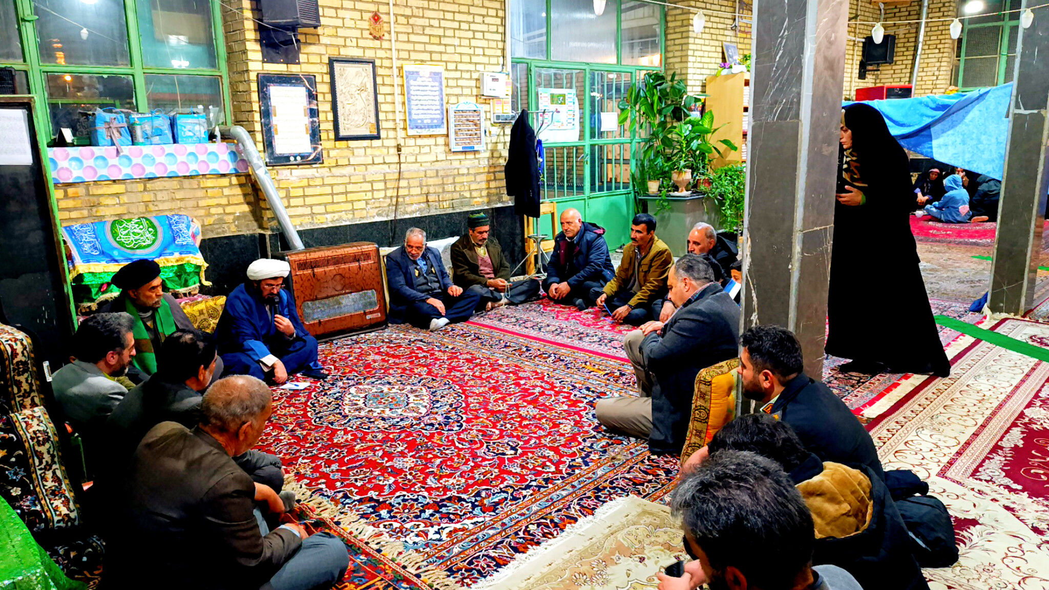 نشست هماهنگی اعتکاف در شهر سفیددشت