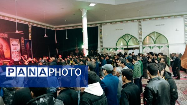 مراسم عزاداری شام شهادت حضرت زهرا (س) در کاشمر