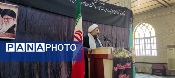 مردم حاجی‌‌‌آباد در جواب اسرائیل پای در خیابان‌ها نهادند
