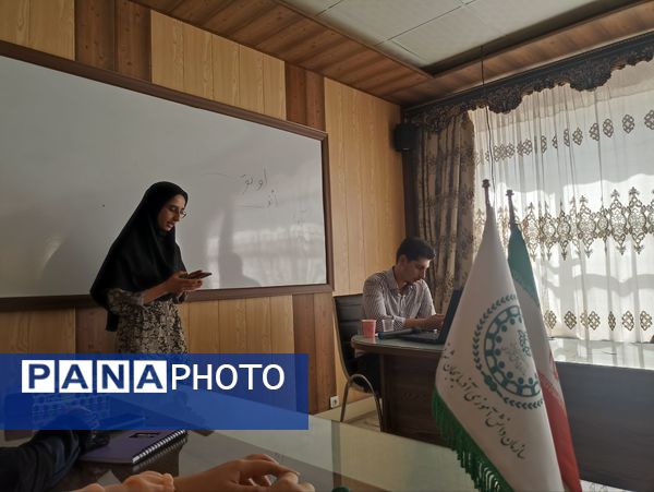 جلسه سوم کلاس‌های «گامی برای بیان شما» خبرگزاری پانا آذربایجان‌شرقی