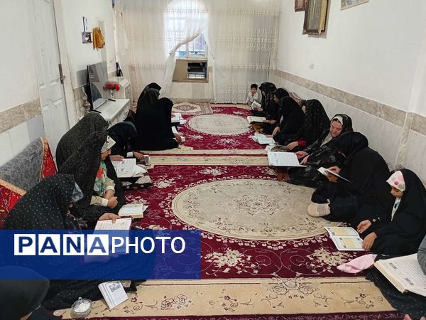 جلسات قرائت قرآن در ایام محرم در خلیل آباد